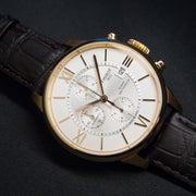  Shop Authentic Tissot Des Tourelles Chronograph Silver Dial Brown Leather Strap Watch For Men - T099.427.36.038.00 - Luxxuri