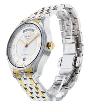  Shop Authentic Tissot T Classic T One Automatic Silver Dial Two Tone Steel Strap Watch For Men - T038.430.22.037.00 - Luxxuri