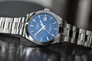  Shop Authentic Tissot Gentlemen Powermatic 80 Silicium Blue Dial Silver Steel Strap Watch For Men - T127.407.11.041.00 - Luxxuri