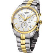  Shop Authentic Tissot T Sport PR 100 Chronograph White Dial Two Tone Steel Strap Watch For Men - T101.417.22.031.00 - Luxxuri