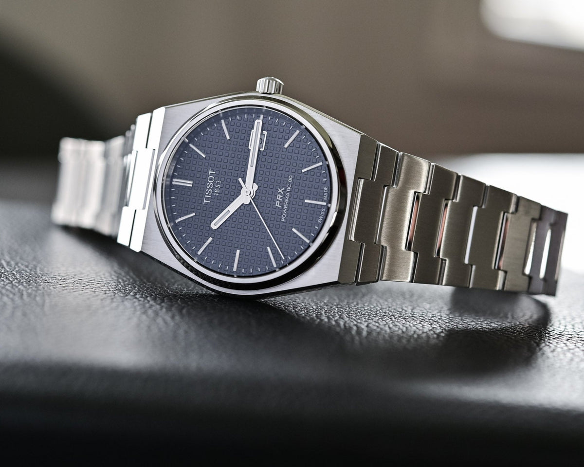  Shop Authentic Tissot PRX Powermatic 80 Blue Dial Silver Steel Strap Watch For Men - T137.407.11.041.00 - Luxxuri