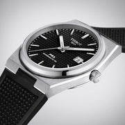  Shop Authentic Tissot PRX Powermatic 80 Black Dial Black Rubber Strap Watch for Men - T137.407.17.051.00 - Luxxuri