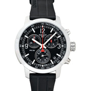  Shop Authentic Tissot PRC 200 Chronograph Black Dial Black Rubber Strap Watch for Men - T114.417.17.057.00 - Luxxuri