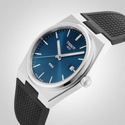  Shop Authentic Tissot PRX Blue Dial Black Rubber Strap Watch For Men - T137.410.17.041.00 - Luxxuri