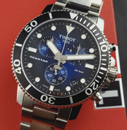  Shop Authentic Tissot Seastar 1000 Chronograph Driver Blue Dial Silver Steel Strap Watch For Men - T120.417.11.041.01 - Luxxuri
