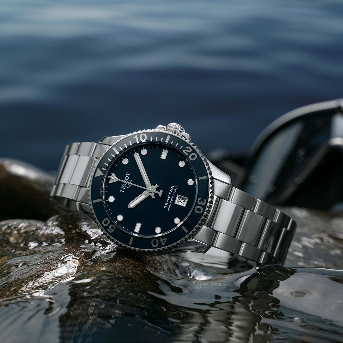  Shop Authentic Tissot Seastar 1000 Blue Dial Silver Steel Strap Watch For Men - T120.410.11.041.00 - Luxxuri