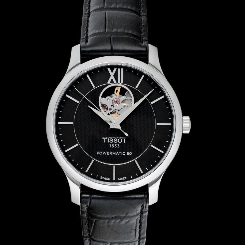  Shop Authentic Tissot Tradition Powermatic 80 Open Heart Automatic Watch For Men - T063.907.16.058.00 - Luxxuri