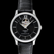  Shop Authentic Tissot Tradition Powermatic 80 Open Heart Automatic Watch For Men - T063.907.16.058.00 - Luxxuri