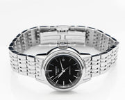 Shop Authentic Tissot Carson Automatic Black Dial Silver Steel Strap Watch For Women - T085.207.11.051.00 - Luxxuri