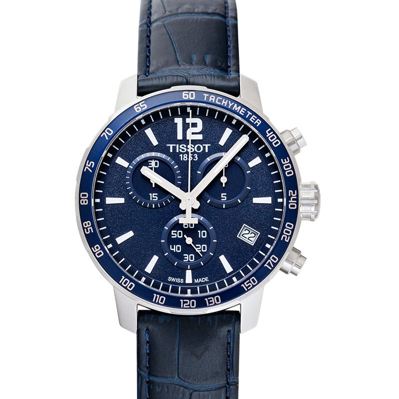  Shop Authentic Tissot T Sport Quickster Chronograph Blue Dial Watch For Men - T095.417.16.047.00 - Luxxuri