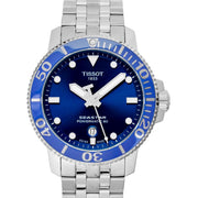  Shop Authentic Tissot Seastar 1000 Powermatic 80 Blue Dial Silver Steel Strap Watch For Men - T120.407.11.041.00 - Luxxuri