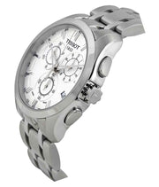  Shop Authentic Tissot Couturier Chronograph White Dial Silver Steel Strap Watch For Men - T035.617.11.031.00 - Luxxuri