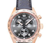  Shop Authentic Tissot T Sport PRS 516 Chronograph Grey Dial Grey Leather Strap Watch for Men - T131.617.36.082.00 - Luxxuri