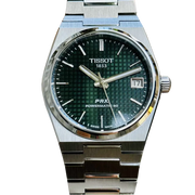  Shop Authentic Tissot PRX Powermatic 80 Green Dial Silver Steel Strap Watch for Men - T137.207.11.091.00 - Luxxuri
