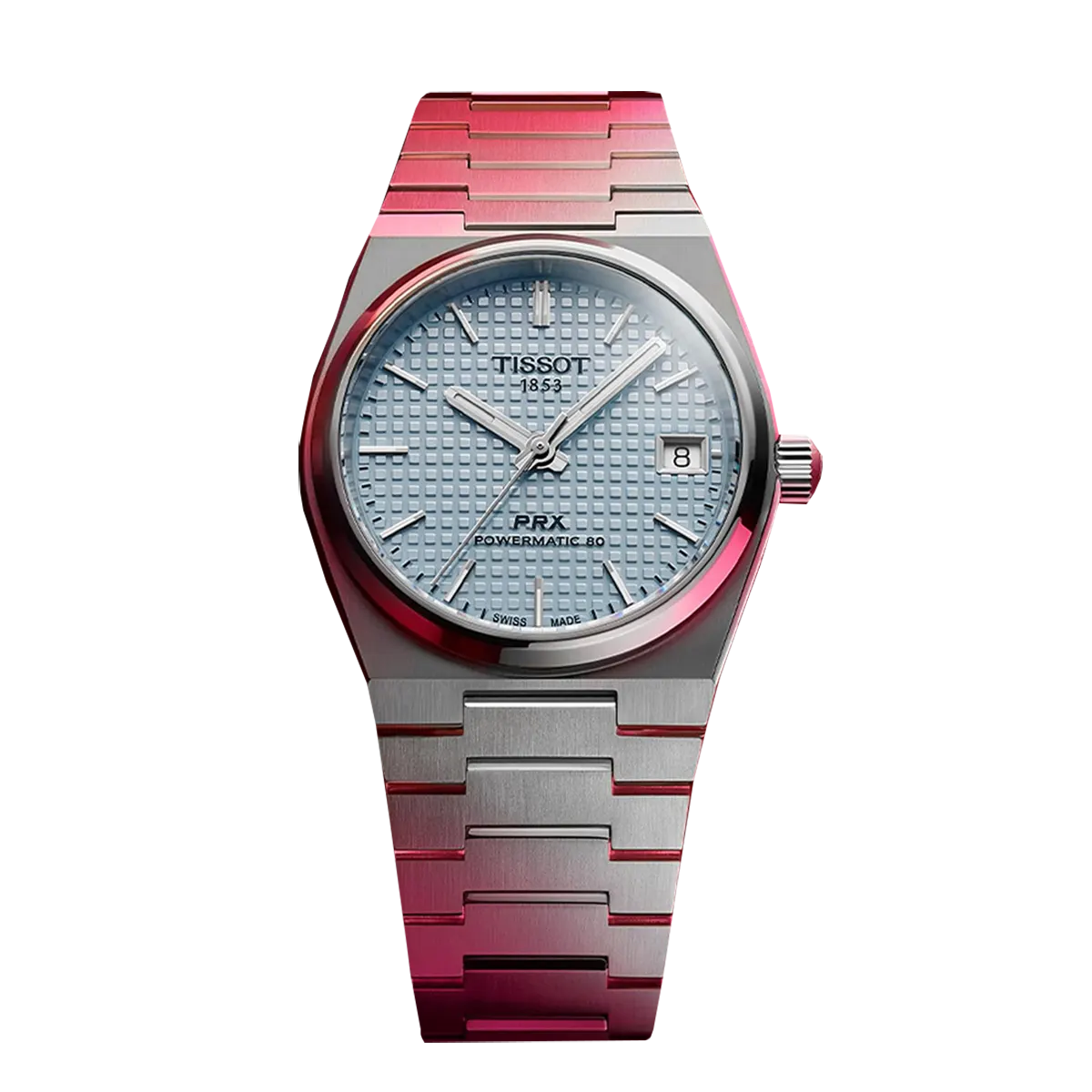  Shop Authentic Tissot PRX Powermatic 80 Ice Blue Dial Silver Steel Strap Watch for Men - T137.207.11.351.00 - Luxxuri
