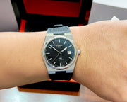  Shop Authentic Tissot PRX Powermatic 80 Black Dial Black Rubber Strap Watch for Men - T137.407.17.051.00 - Luxxuri
