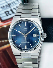  Shop Authentic Tissot PRX Powermatic 80 Blue Dial Silver Steel Strap Watch For Men - T137.407.11.041.00 - Luxxuri