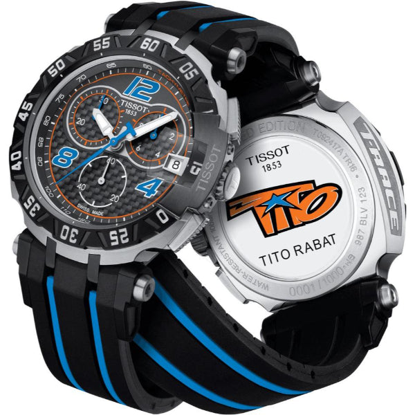  Shop Authentic Tissot T Race Tito Rabat Chronograph Watch For Men - T092.417.27.207.01 - Luxxuri