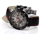  Shop Authentic Tissot T Sport PRS 200 Chronograph Grey Dial Black Leather Strap Watch For Men - T067.417.26.051.00 - Luxxuri
