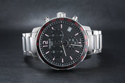  Shop Authentic Tissot Quickster Chronograph Quartz Watch For Men - T095.417.11.057.00 - Luxxuri