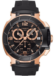  Shop Authentic Tissot T Race Chronograph Automatic Black Dial Black Rubber Strap Watch for Men - T048.417.27.057.06 - Luxxuri