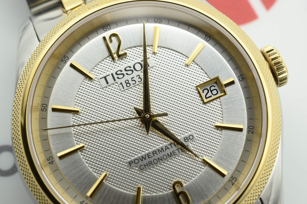  Shop Authentic Tissot Ballade Powermatic 80 Chronometer Silver Dial Two Tone Steel Strap Watch For Men - T108.408.22.037.00 - Luxxuri