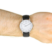  Shop Authentic Tissot Everytime Large White Dial Black Leather Strap Watch For Men - T109.610.16.032.00 - Luxxuri