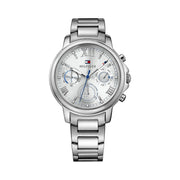 Shop Authentic Tommy Hilfiger Claudia Silver Dial Silver Steel Strap Watch for Women - 1781741 - Luxxuri