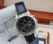  Shop Authentic Tommy Hilfiger Ari Diamonds Black Dial Black Leather Strap Watch for Women - 1781981 - Luxxuri