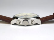  Shop Authentic Tommy Hilfiger Jackson Multi-Function Silver Dial Brown Leather Strap Watch for Men - 1791239 - Luxxuri