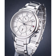 Shop Authentic Tommy Hilfiger Claudia White Dial Silver Steel Strap Watch for Women - 1781819 - Luxxuri