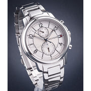  Shop Authentic Tommy Hilfiger Claudia White Dial Silver Steel Strap Watch for Women - 1781819 - Luxxuri