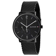  Shop Authentic Tommy Hilfiger Brooklyn Black Dial Black Mesh Bracelet Watch for Men - 1791507 - Luxxuri