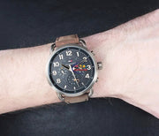  Shop Authentic Tommy Hilfiger Briggs Chronograph Black Dial Brown Leather Strap Watch for Men - 1791425 - Luxxuri