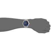  Shop Authentic Tommy Hilfiger Oliver Quartz Blue Dial Silver Mesh Bracelet Watch for Men - 1791302 - Luxxuri