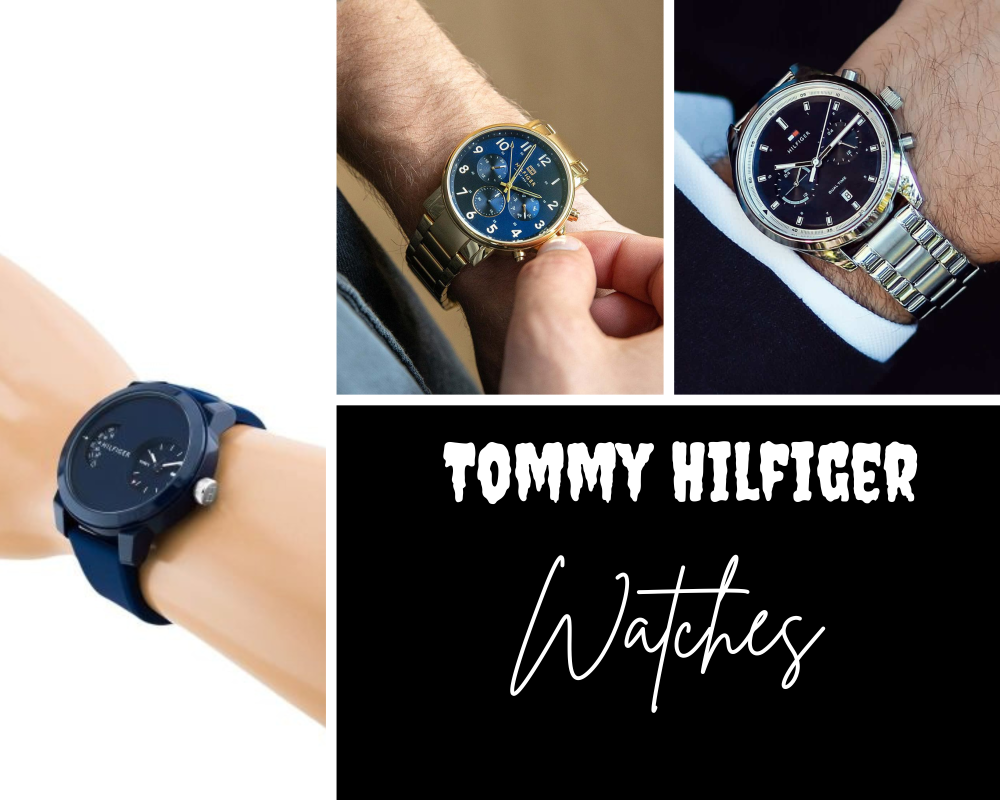  Shop Authentic Tommy Hilfiger Denim Blue Dial Blue Rubber Strap Watch for Men - 1791556 - Luxxuri