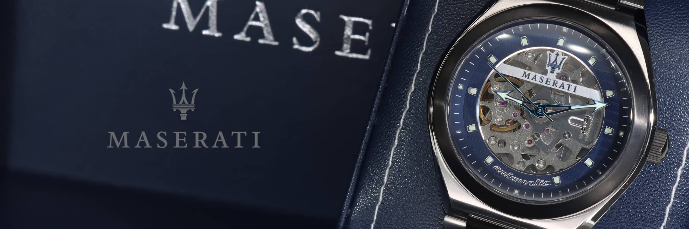  Shop Authentic Maserati Triconic Automatic Skeleton Blue Dial  Watch For Men - R8823139001 - Luxxuri