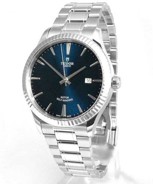  Shop Authentic Tudor Style Automatic Blue Dial Silver Steel Strap Watch for Men - M12710-0013 - Luxxuri