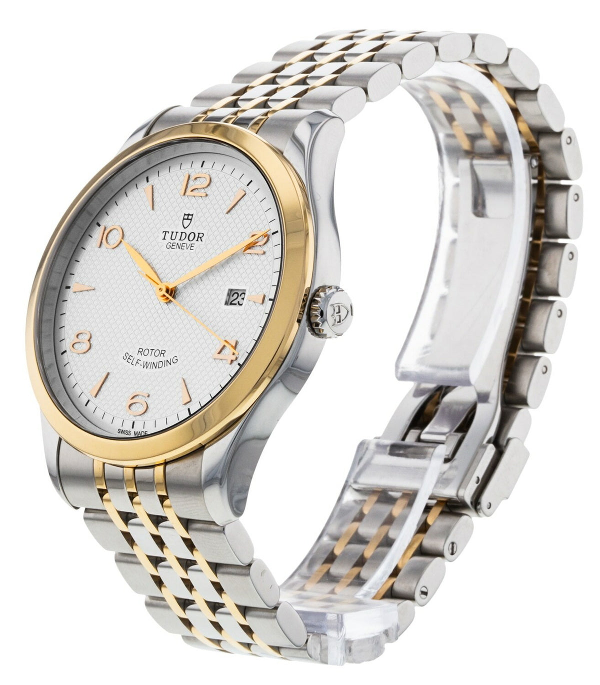  Shop Authentic Tudor 1926 Automatic Silver Dial Two Tone Steel Strap Watch for Men - M91651-0001 - Luxxuri