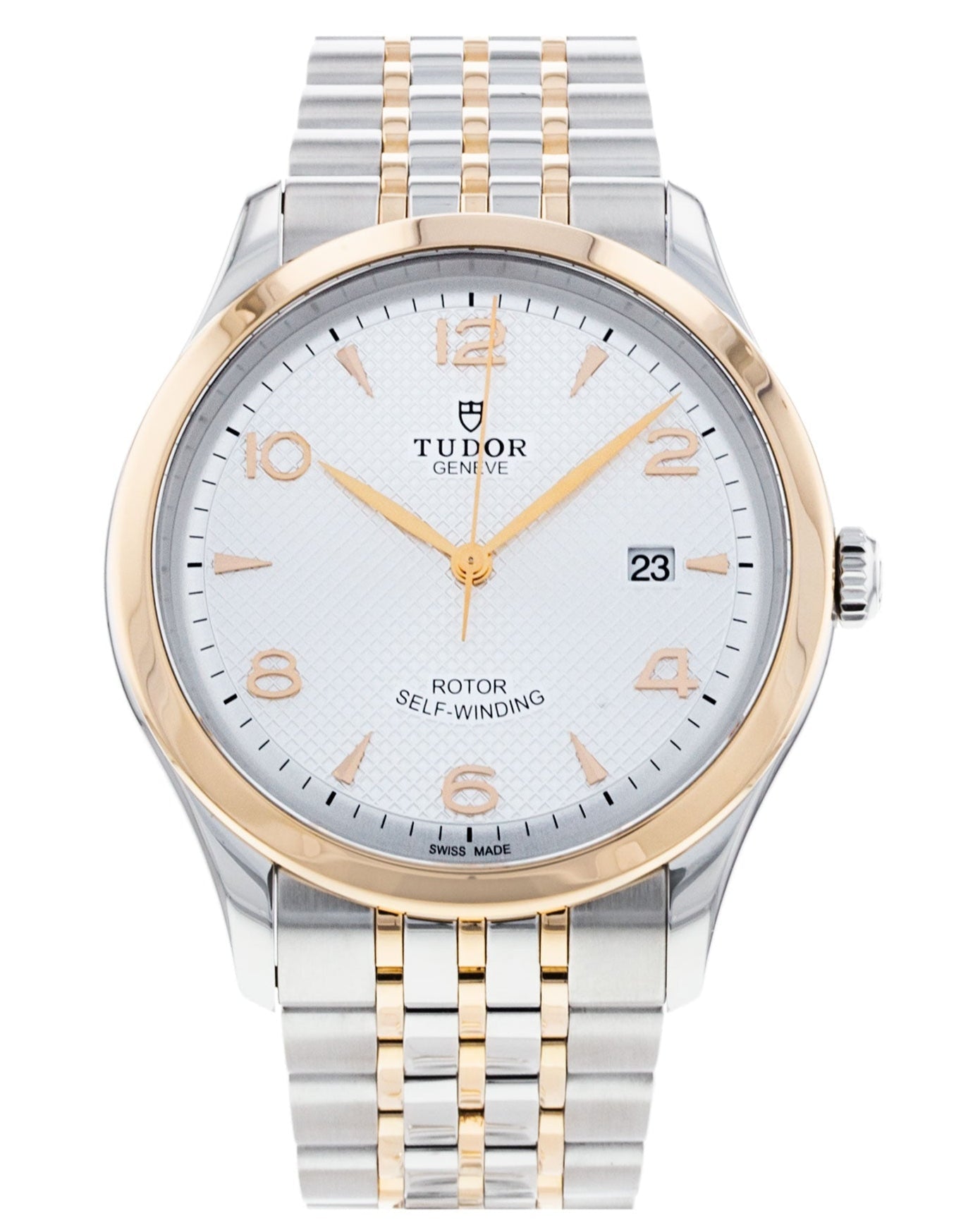  Shop Authentic Tudor 1926 Automatic Silver Dial Two Tone Steel Strap Watch for Men - M91651-0001 - Luxxuri