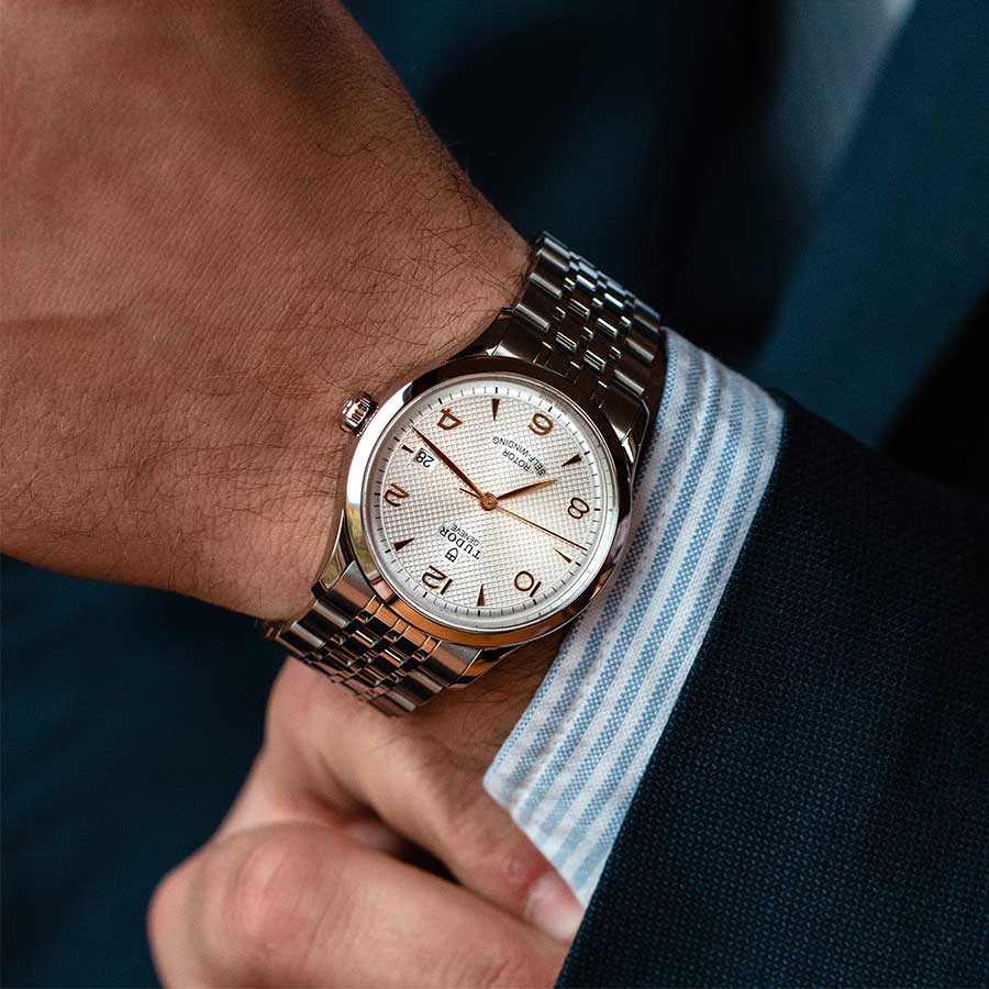 Shop Authentic Tudor 1926 Automatic Silver Dial Two Tone Steel Strap Watch for Men - M91651-0001 - Luxxuri