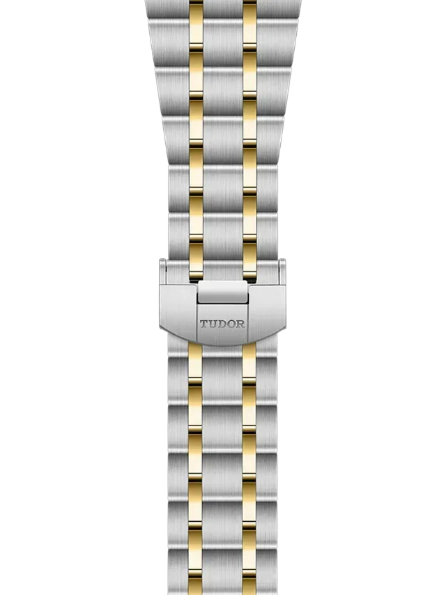  Shop Authentic Tudor Royal Diamonds Automatic Grey Dial Two Tone Steel Strap Watch for Men - M28603-0002 - Luxxuri