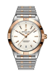  Shop Authentic Breitling Chronomat Automatic 36 White Dial Two Tone Steel Strap Watch for Women - U10380101A1U1 - Luxxuri