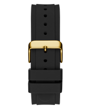  Shop Authentic Guess Fame Quartz Black Dial Black Leather Strap Watch For Women - GW0504L5 - Luxxuri