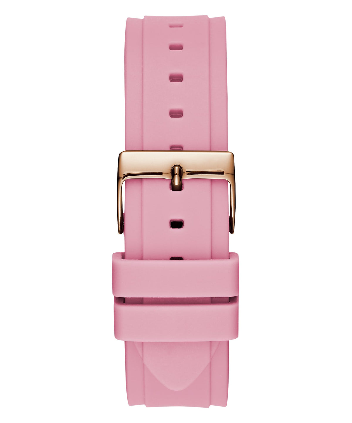  Shop Authentic Guess Rose Gold Dial with Diamonds Pink Rubber Strap Watch For Women - W1053L3 - Luxxuri
