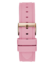  Shop Authentic Guess Rose Gold Dial with Diamonds Pink Rubber Strap Watch For Women - W1053L3 - Luxxuri