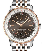  Shop Authentic Breitling Navitimer Automatic 41mm Grey Dial Silver Steel Strap Mens Watch - U17326211M1A1 - Luxxuri