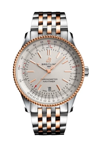  Shop Authentic Breitling Navitimer Automatic 41 White Dial Two Tone Steel Strap Watch for Men - U17326211G1U1 - Luxxuri