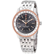  Shop Authentic Breitling Navitimer Automatic 41mm Grey Dial Silver Steel Strap Mens Watch - U17326211M1A1 - Luxxuri