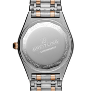  Shop Authentic Breitling Chronomat B02 18K Red Gold White Dial Two Tone Steel Strap Watch for Men - U77310101A2U1 - Luxxuri